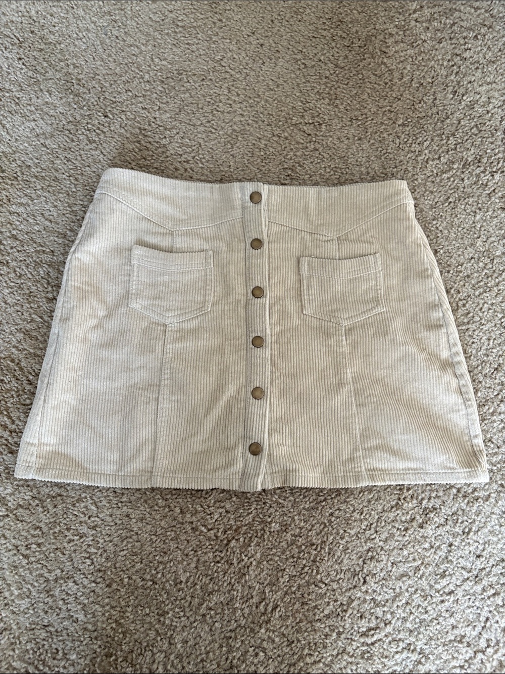Corduroy skirt